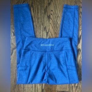 Vineyard Vines blue preppy athletic leggings XS